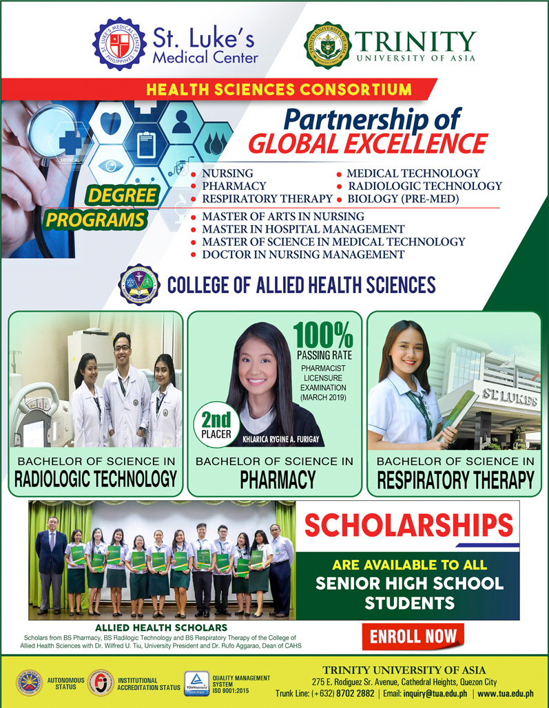 College of Allied Health Sciences Trinity University of Asia